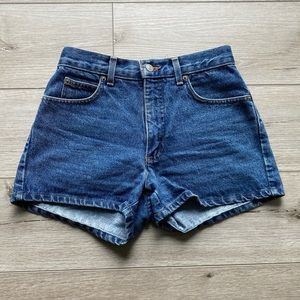 Vintage London jean shorts